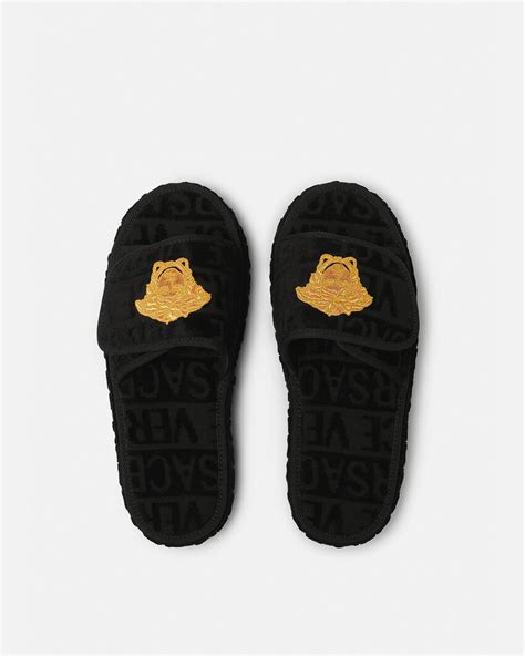 versace dames slippers|female versace slippers.